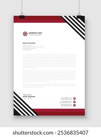 
corporate letterhead design  creative modern letter head design template for your project.
letterhead, letter head, Business letterhead design