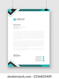 
corporate letterhead design  creative modern letter head design template for your project.
letterhead, letter head, Business letterhead design