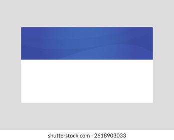 Corporate LinkedIn header mockup with clean lines
