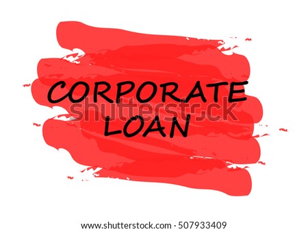 corporate loan vector card