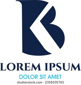 Corporate Logo B and K Vector 