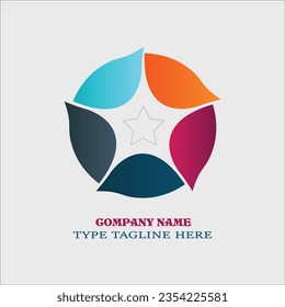 Corporate logo design, unique corporate logo design making for many companies and organization use for them organization logo.