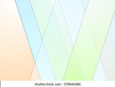 Corporate material paper light colors background. Vector design template