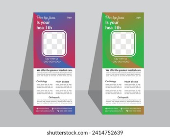 Corporate Medical Roll Up Banner Template
