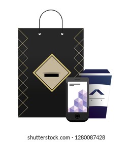 corporate merchandise elements cartoon
