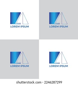 Plantilla de diseño de logotipo mínimo corporativo