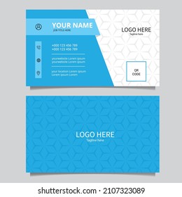 corporate minimalist business card design