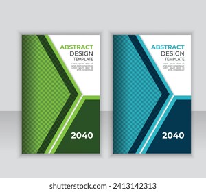 Corporate modern Annual report cover  template for Business Presentation.