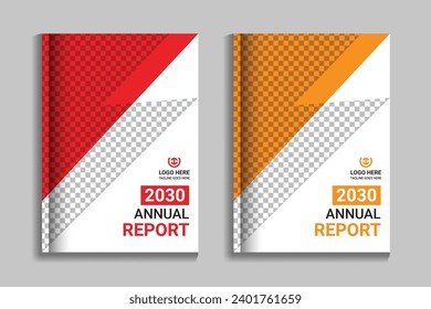 Corporate modern business annual report, brochure, flyer, catalog, leaflet, a4 cover layout design. Creative book cover presentation template