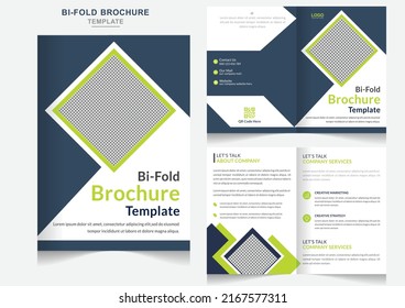 Corporate modern business minimalist multiple color trifold brochure design template