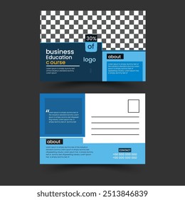 Corporate Modern Business Postcard Design 