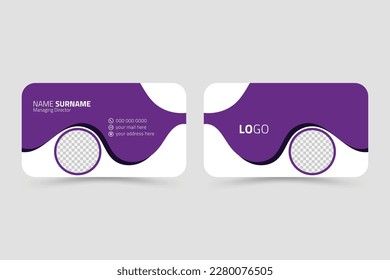 corporate Modern Creative and Clean Business Card Template  simple  stylish card creative gradient color corporate business finance, personal professional
company agency it company    