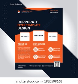 Corporate Modern Flyer Design Template 
