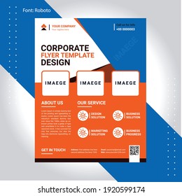 Corporate Modern Flyer Design Template 
