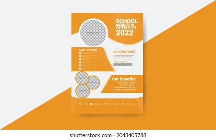 Corporate Modern Flyer Template Design.