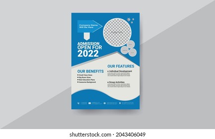 Corporate Modern Flyer Template Design.