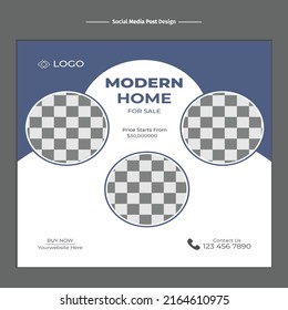 Corporate Modern Home Sale Social Media Or Professional Poster Template Design