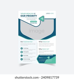Corporate Modern Medical flyer Design Template