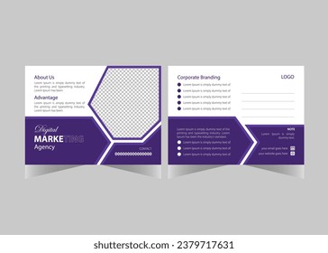 Corporate Modern Post Card Design