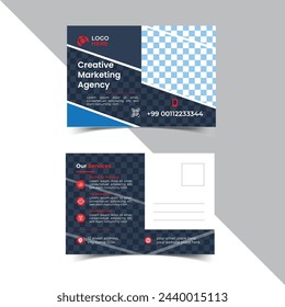 Corporate Modern Postcard Design Template
