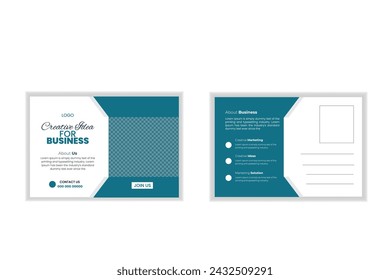 forma moderna corporativa idea única contenido digital diseño creativo plantilla.