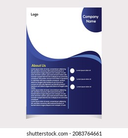 Corporate Modern Simplistic Flyer Design