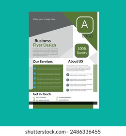 Corporate Sound, modernes, intelligentes, echtes Flyer-Design