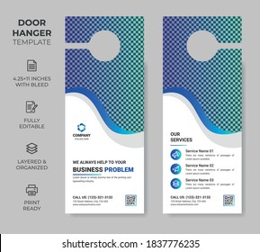 Design-Vorlage für moderne Vektorgrafik-Türen in Unternehmen, nicht stören die Gestaltung der Türen