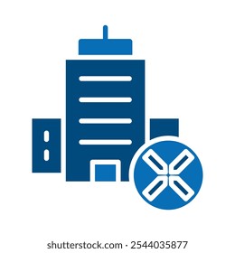 Corporate Nexus icon line vector illustration