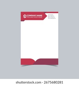 Modelo de Bloco de Notas Corporativo com Layout Profissional