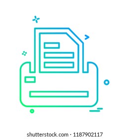 Corporate office icon design vector 