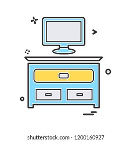 Corporate office icon design vector 