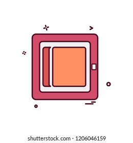 Corporate office icon design vector 