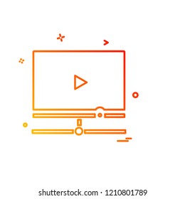 Corporate office icon design vector 