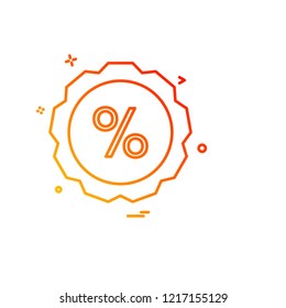 Corporate office icon design vector