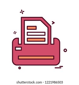 Corporate office icon design vector 