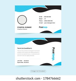 Corporate Office ID card template design