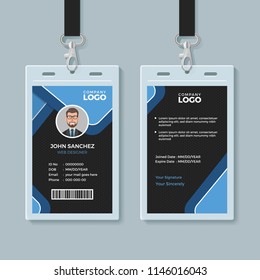 Corporate Office Identity Card Template