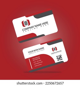 Corporate or Personal Visiting Card or Business Card Design Template