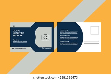 Corporate post card design, Thanks for watching.