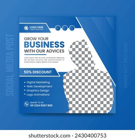 Corporate post design and social media post design 
