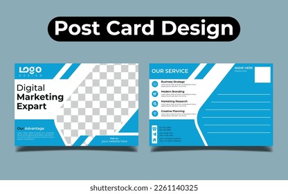 Diseño de plantillas de postales corporativas. Diseño de postales para empresas profesionales preparadas para impresión, diseño de tarjetas de eventos, plantilla de edición de correo directo, diseño de invitaciones