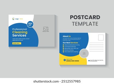 Design de modelo de cartão postal corporativo. Design de Cartão Postal Profissional Corporativo, Design de Cartão de Evento, Modelo EDDM de Mala Direta, Design de Convite