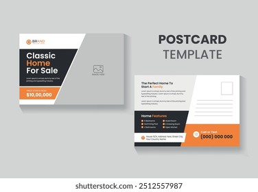 Design de modelo de cartão postal corporativo. Design de Cartão Postal Profissional Corporativo, Design de Cartão de Evento, Modelo EDDM de Mala Direta, Design de Convite