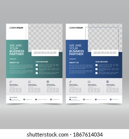 Corporate Poster, Flyer Design Template

