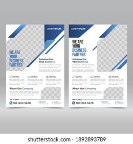 Corporate Poster, Flyer Design Template	
