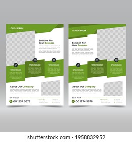 Corporate Poster, Flyer Design Template	
