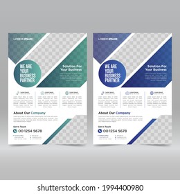 Corporate Poster, Flyer Design Template
