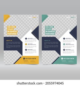 Corporate Poster, Flyer Design Template