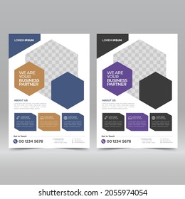 Corporate Poster, Flyer Design Template